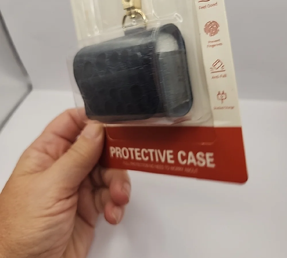AirPods Pro Crocodile Pattern Case - Navy